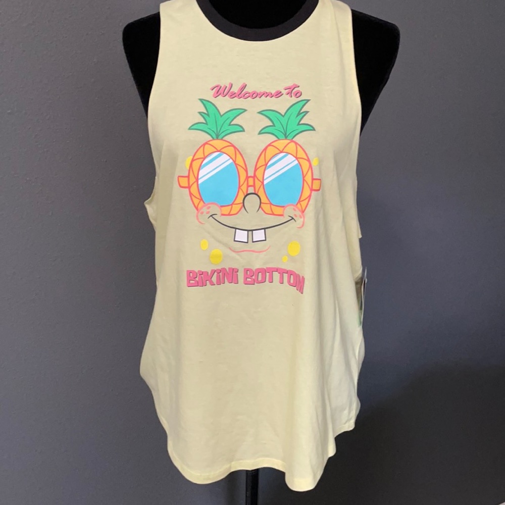 SpongeBob SquarePants Yellow Tank